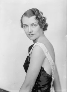 Mrs W.C. Bullock, Portrait, 1933. Creator: Harris & Ewing.