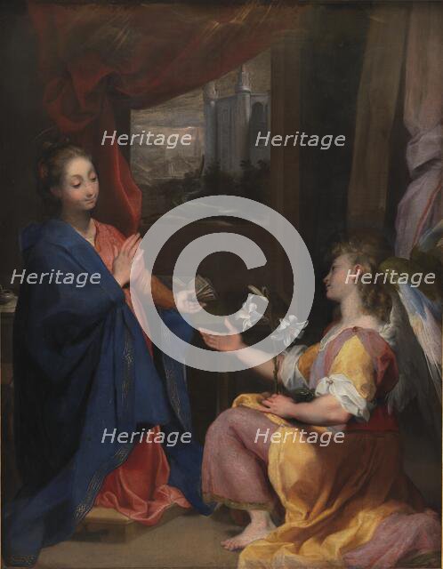 The Annunciation, 1550-1612. Creator: Federico Barocci.