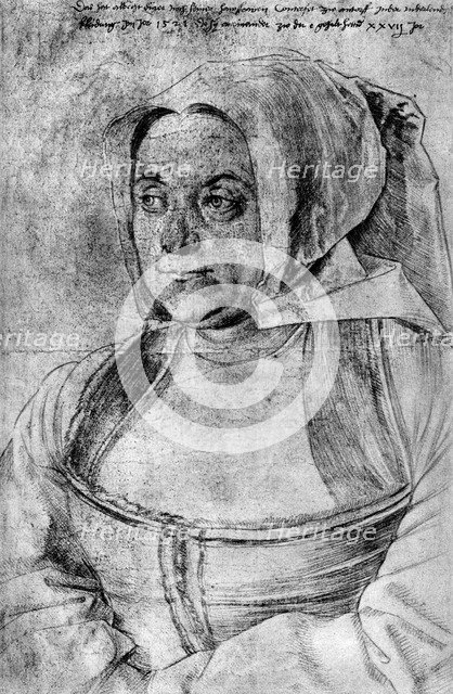 'Agnes Durer', 1521, (1936). Artist: Albrecht Dürer