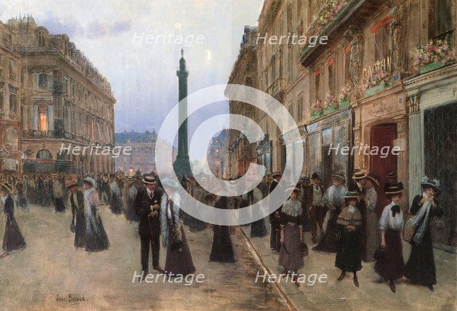 'Rue de la Paix, Paris', 1907.  Artist: Jean Beraud