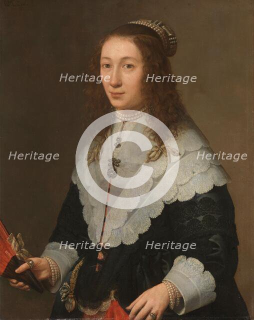 Catharina van Well (1626-1722), Wife of Guilliaam van Bleyswijk, 1640-1660. Creator: Gerard van Kuijl.