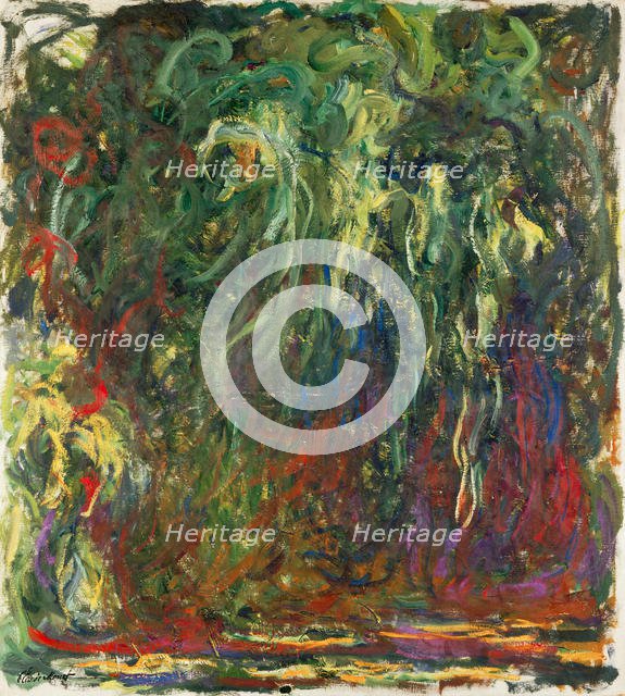 Weeping willow, 1920-1922. Creator: Monet, Claude (1840-1926).