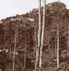 German lines, c1914-c1918. Artist: Unknown.