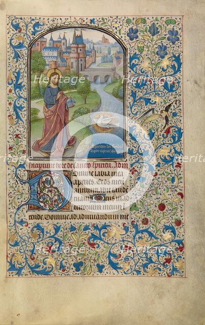 Salvator Mundi; Arenberg Hours; The Savior of the World, early 1460s. Creator: Willem Vrelant.