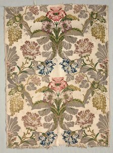 Length of Brocade Textile, 18th century. Creator: Unknown.