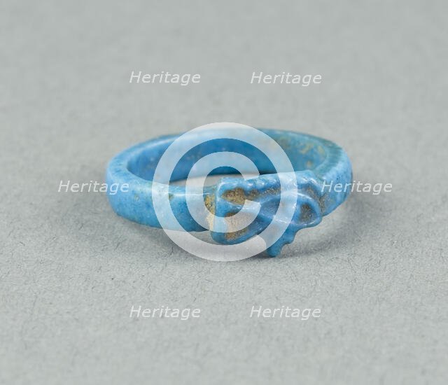 Eye of Horus (Wedjat) Finger Ring, Egypt, New Kingdom, late Dynasty 18 (about 1325 BCE). Creator: Unknown.