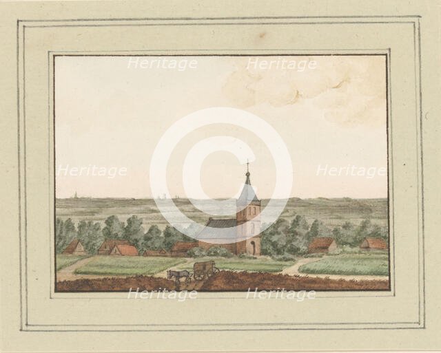 View of Blaricum, 1725-1800. Creator: Anon.