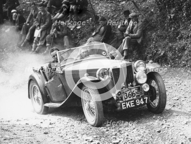 1938 MG TA Midget, (c1938?). Artist: Unknown