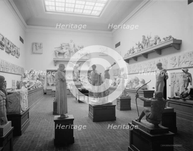 Classical court, Museum of Fine Arts, Boston, Mass., c.between 1910 and 1920. Creator: Unknown.