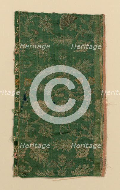 Fragment, Italy, 17th century. Creator: Unknown.