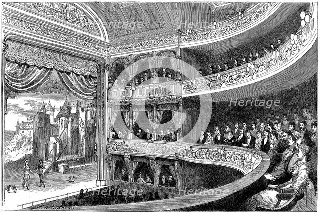 Savoy Theatre, London, 1881. Artist: Unknown