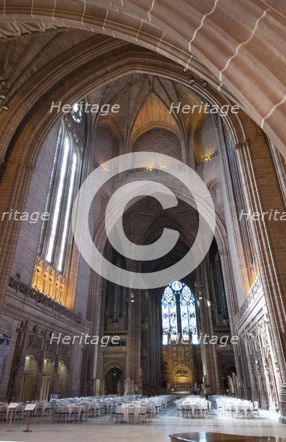 UK, Liverpool, Liverpool Cathedral, 2009. Creator: Ethel Davies.