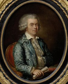 Portrait of the composer André Ernest Modeste Grétry (1741-1813), c. 1786-88. Creator: Cuylenburgh, Cornelis van (1758-1827).