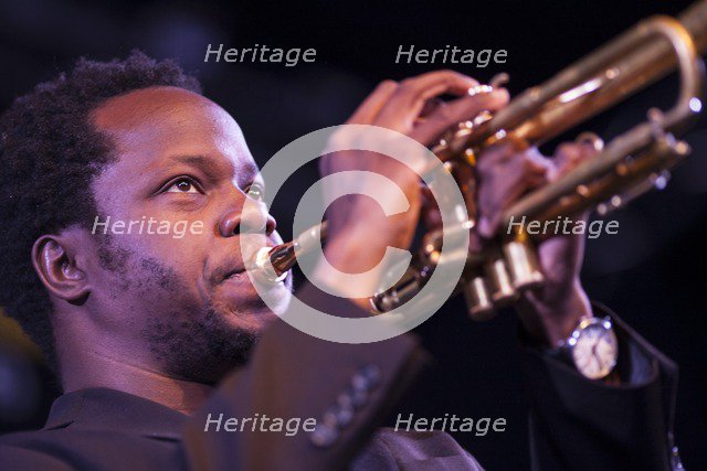 Ambrose Akinmusire, 2014. Artist: Alan John Ainsworth.