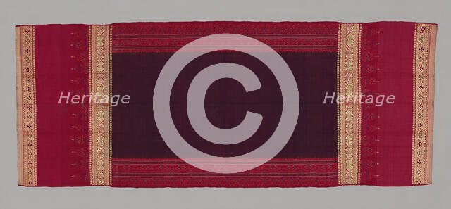 Woman's Shoulder Cloth (Selendang limar), Sumatra, 19th century. Creator: Unknown.