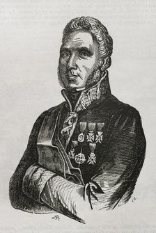 Francisco Espoz y Mina, (1781-1836), Spanish leader of the guerrillas of Navarre..., 1853. Creator: Unknown.