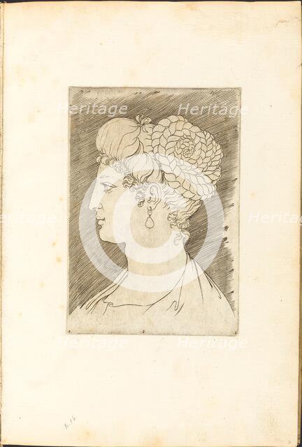 Print from Drawing Book, c. 1610/1620. Creator: Luca Ciamberlano.