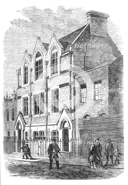 St. Thomas's Schools, Islington, 1869. Creator: Unknown.
