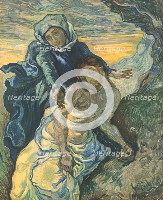 'Pietà (after Delacroix)', September 1889, (1947).  Creator: Vincent van Gogh.