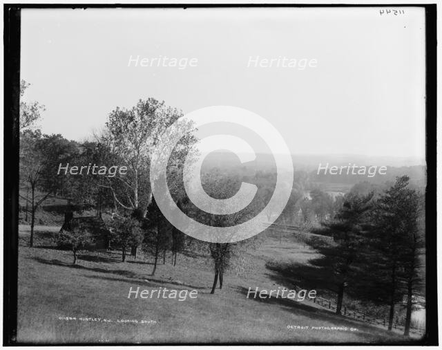 Huntley, N.J., looking south, between 1890 and 1901. Creator: Unknown.
