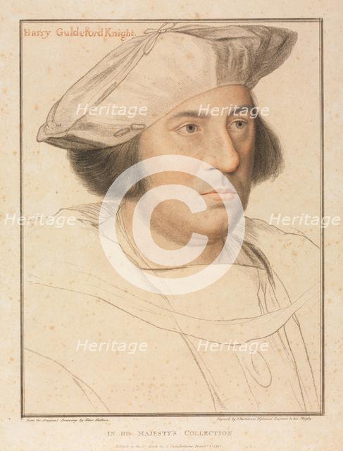 Sir Henhy Guldeford, 1792. Creator: Francesco Bartolozzi (British, 1727-1815); John Chamberlaine.