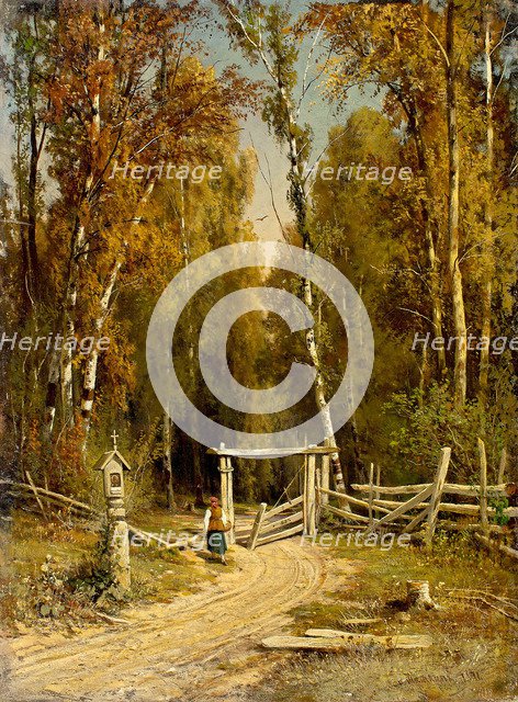 At the Forest Edge, 1871.