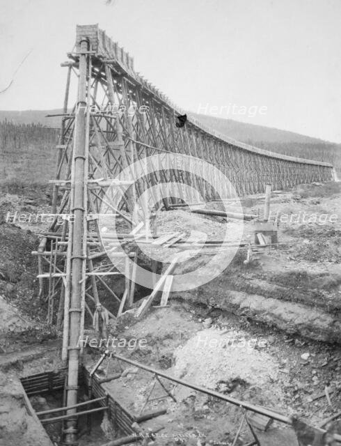 Mining structure, between c1900 and c1930. Creator: Unknown.