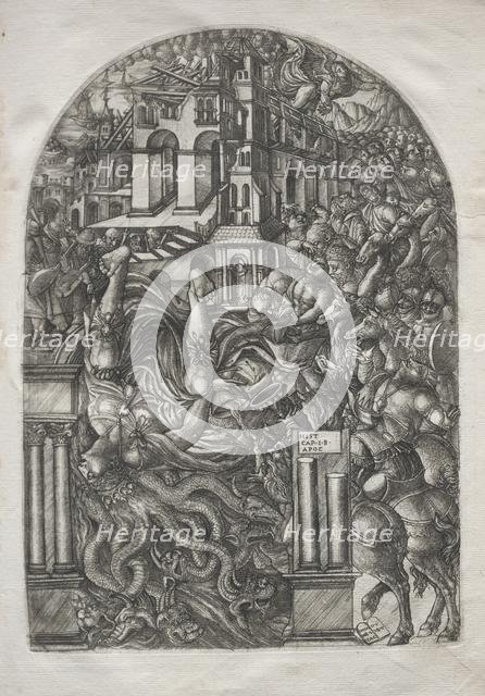 The Apocalypse: The Fall of Babylon, 1546-1556. Creator: Jean Duvet (French, 1485-1561).
