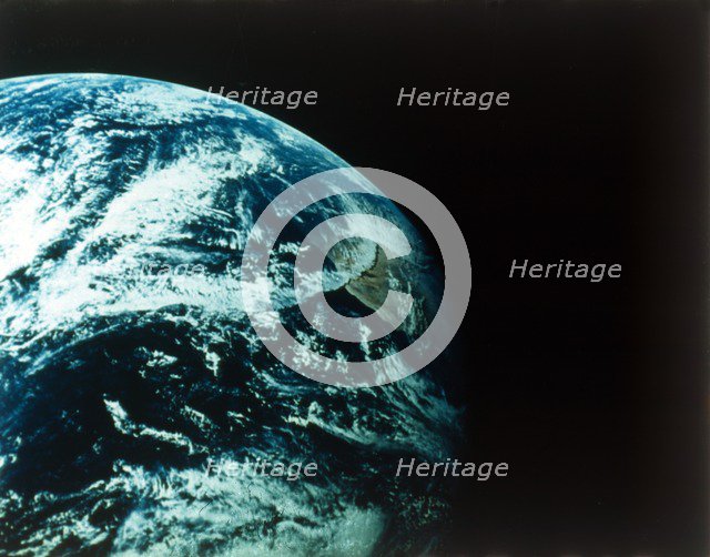 Earth from space, Apollo II mission, July 1969. Creator: NASA.