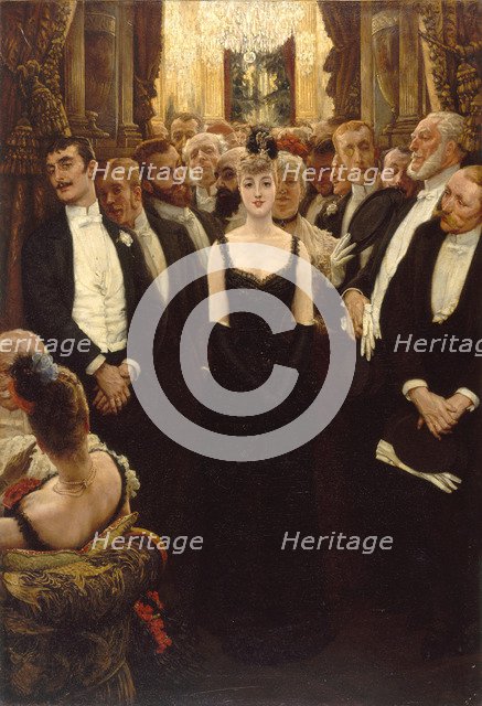 The most beautiful woman in Paris (La plus belle femme de Paris), 1883-1885.