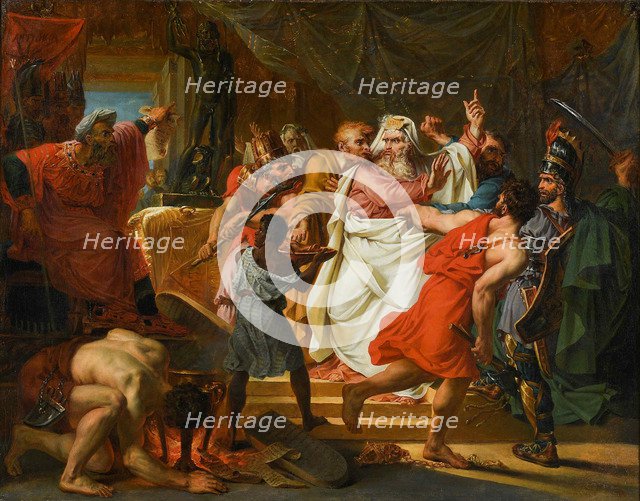 The constancy of High Priest Eleazar (La Constance d?Eléazar), 1792.