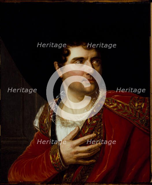 Jean-Baptiste-Sauveur Gavaudan (1772-1840), singer, c1799. Creator: Henri-Francois Riesener.