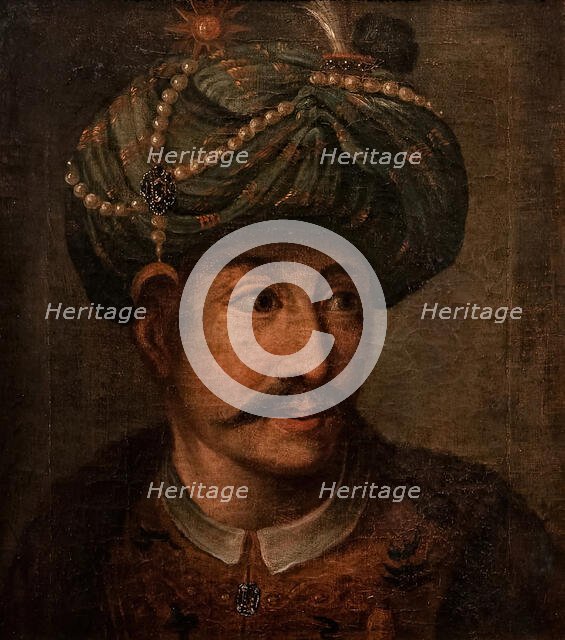 Portrait of an Oriental, (c18th century). Creator: Unknown.