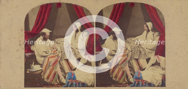 Three o'clock in the Morning. Trois heures du matin!!, about 1860. Creator: Alfred Silvester.