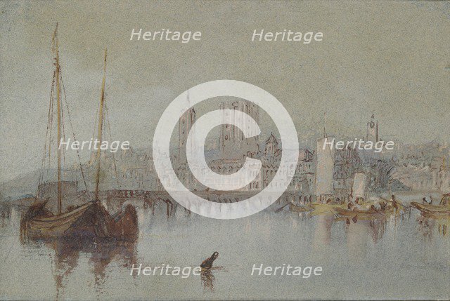 Beaugency, c1830. Artist: JMW Turner.