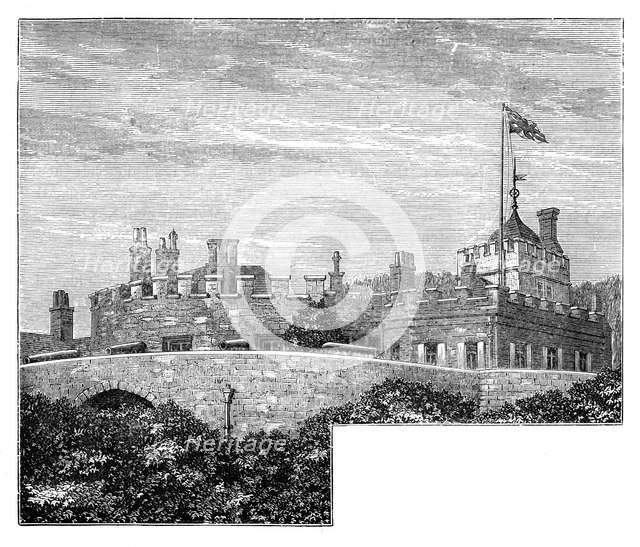 Walmer Castle, Kent, c1888. Artist: Unknown