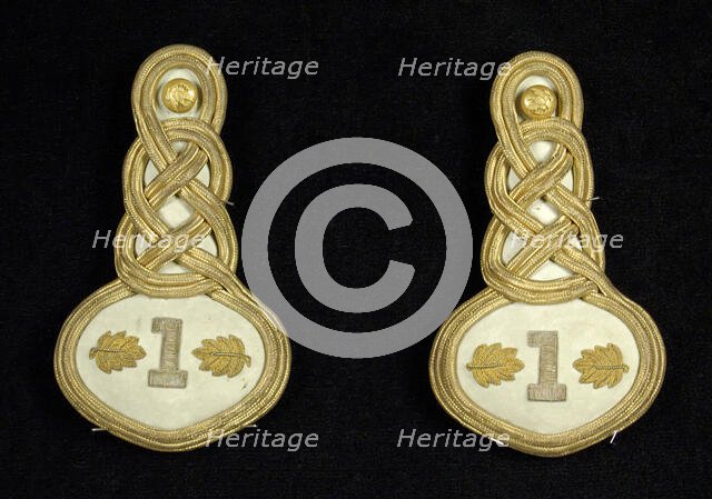 Epaulets, American, 1860-80. Creator: Unknown.