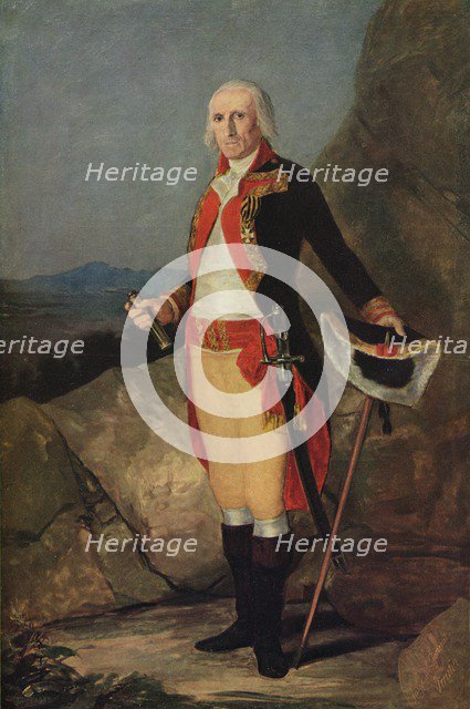 'General Jose de Urrutia', c1798 (1939). Artist: Francisco Goya.