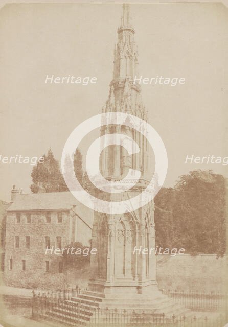 The Martyrs' Monument, September 7 1843. Creator: William Henry Fox Talbot.