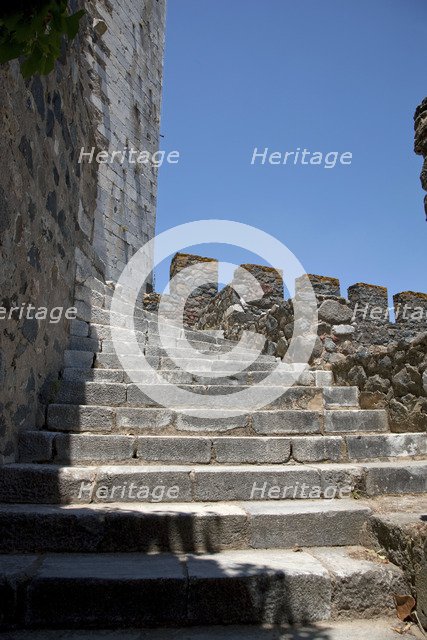 Stone steps, Beja Castle, Beja, Portugal, 2009.  Artist: Samuel Magal