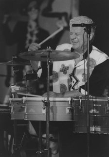 Bobby Rosengarden, North Sea Jazz Festival, The Hague, the Netherlands, 1990. Creator: Brian Foskett.