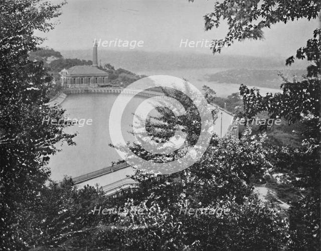 'Reservoir, Eden Park, Cincinnati, Ohio', c1897. Creator: Unknown.