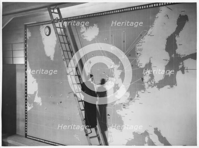 Pinewood Studios, Iver Heath, Iver, Buckinghamshire, 1942. Creator: Royal Air Force Fim Production Unit.