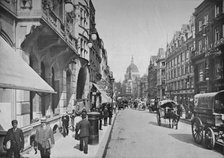 Fleet Street, City of London, c1900 (1911). Artist: Pictorial Agency.