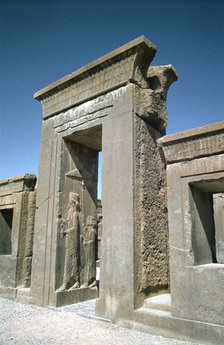 Doorway of the Palace of Darius, Persepolis, Iran