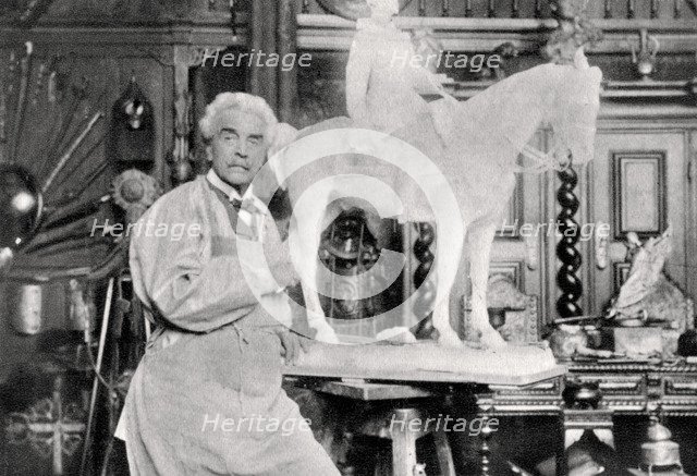 Jean-Leon Gerome, French artist, 1886. Artist: Unknown