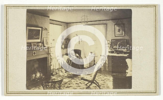 Untitled (Woman in Interior of House), 1846/99. Creator: J. C. Spooner.