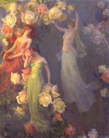 The Perfume of Roses, 1902. Creator: Charles C. Curran.