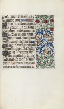 Book of Hours (Use of Rouen): fol. 137r, c. 1470. Creator: Master of the Geneva Latini (French, active Rouen, 1460-80).