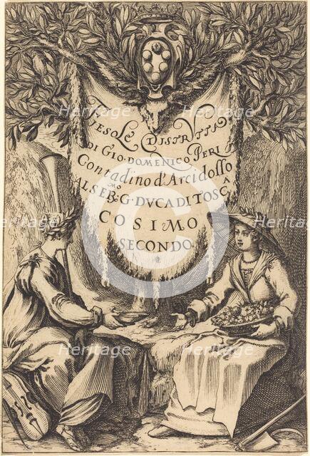 La belle jardiniere, 1619. Creator: Jacques Callot.